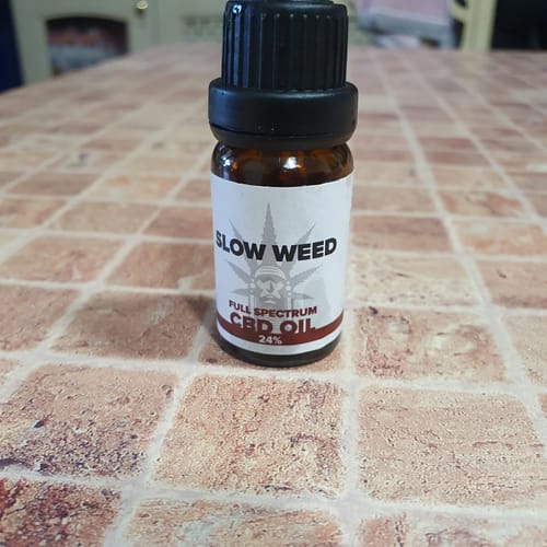 Customer photo review of Olio CBD 24% Full Spectrum