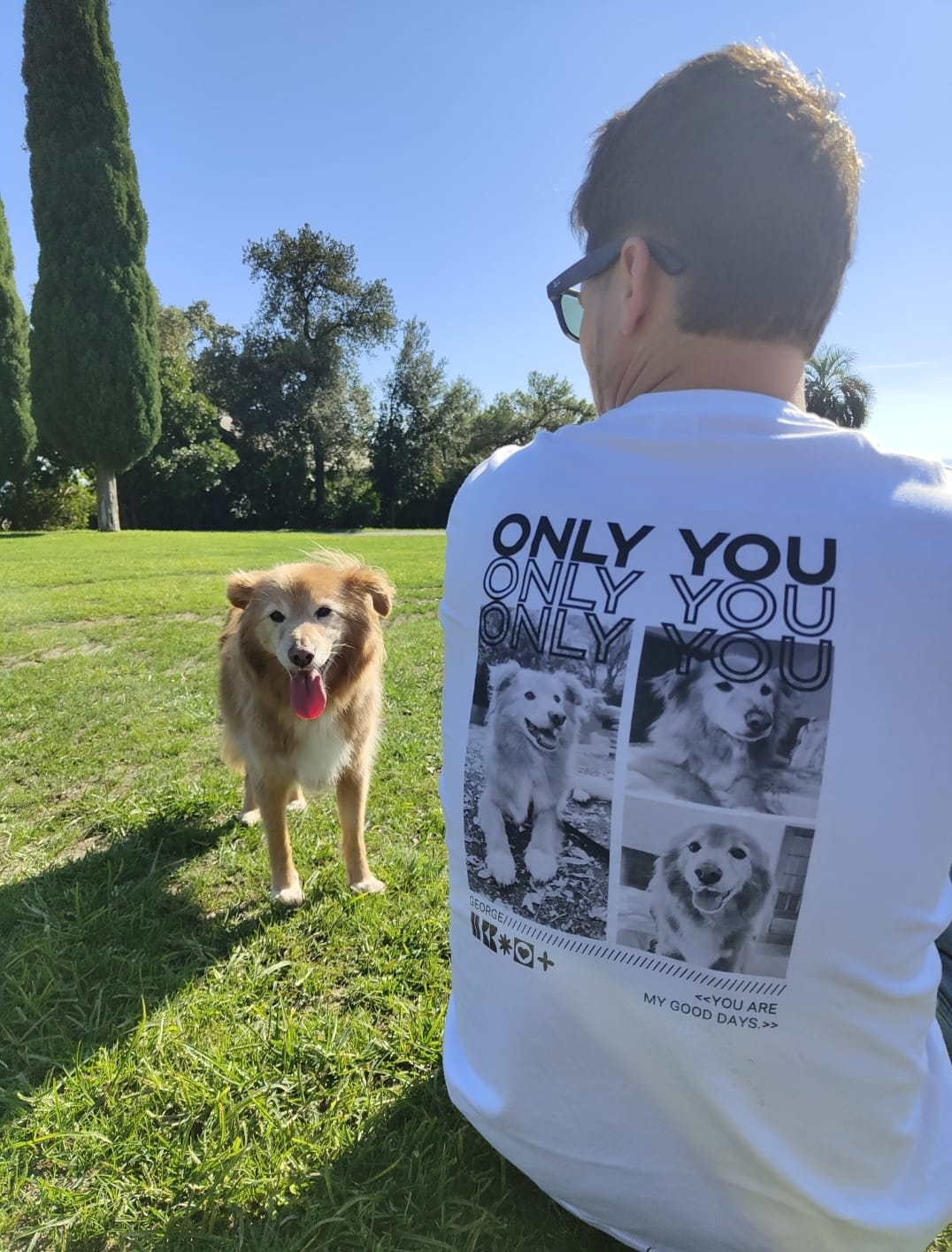 Customer photo review of Only You - Maglietta personalizzata