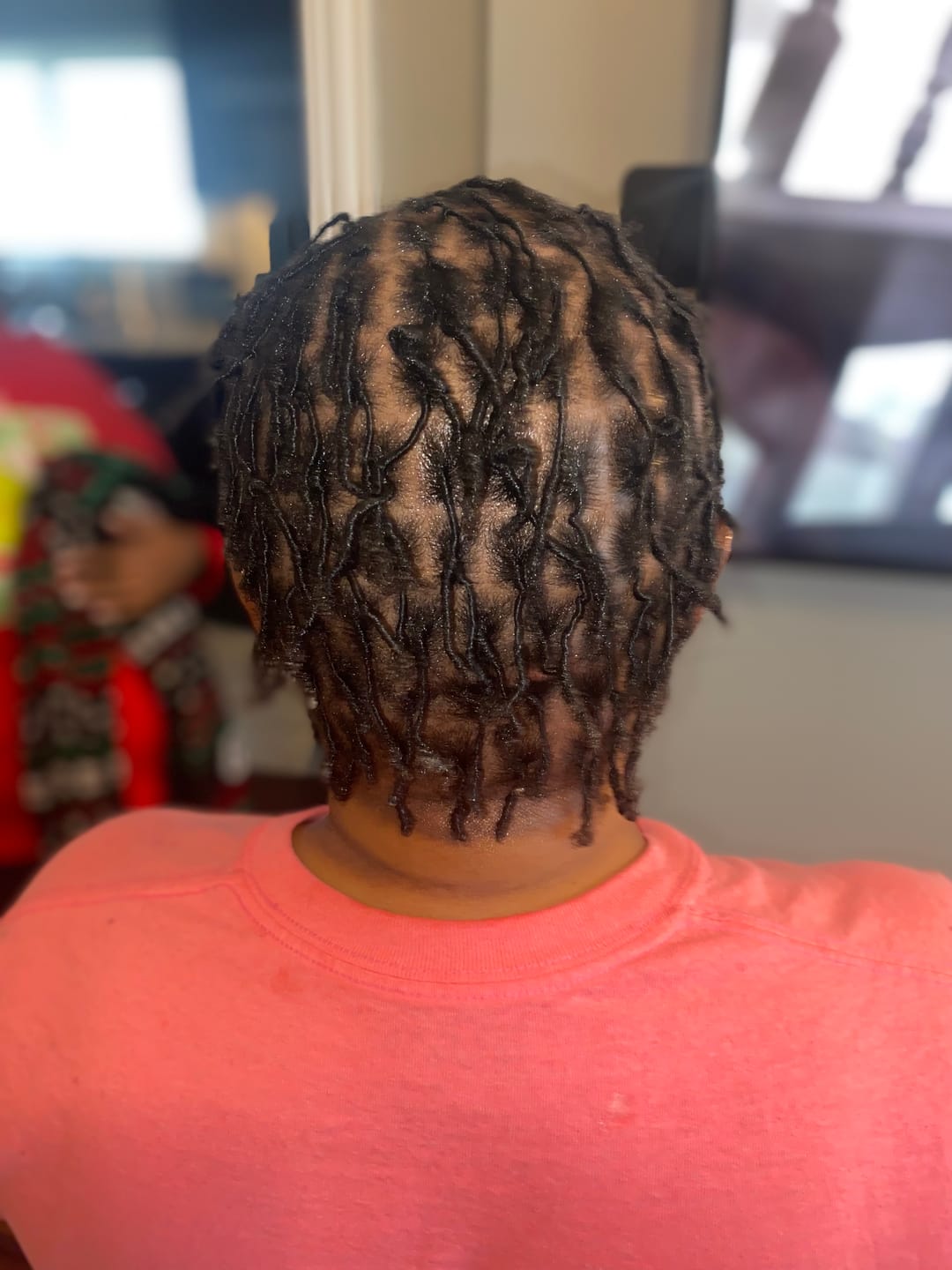 Customer photo review of Avocado Oil Stimulating Hair Growth Serum