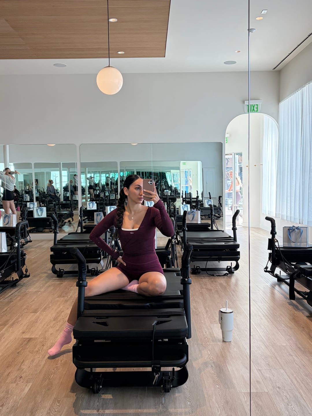 Customer photo review of The Ballet Wrap / Black-Cherry