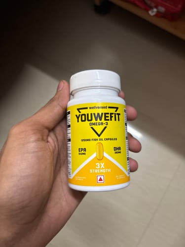Customer photo review of YouWeFit Omega-3 Fish Oil (30 Capsules), 1250mg