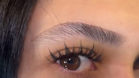 Customer photo review of Lash Bond & Seal - Black 10ml