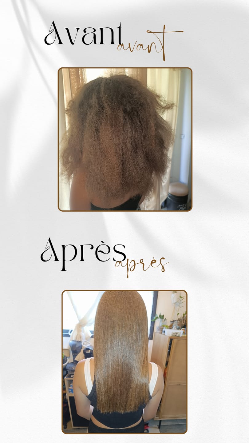 Customer photo review of Lissage SANTAL.