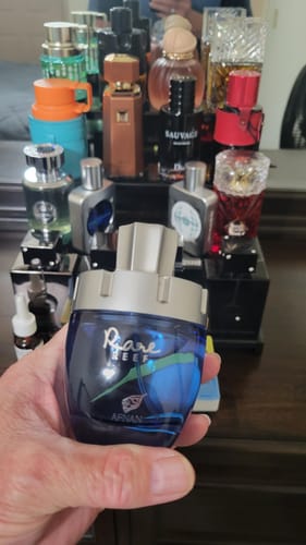 Customer photo review of Afnan Rare Reef Unisex Extrait de Parfum – 3.4 oz / 100 ml