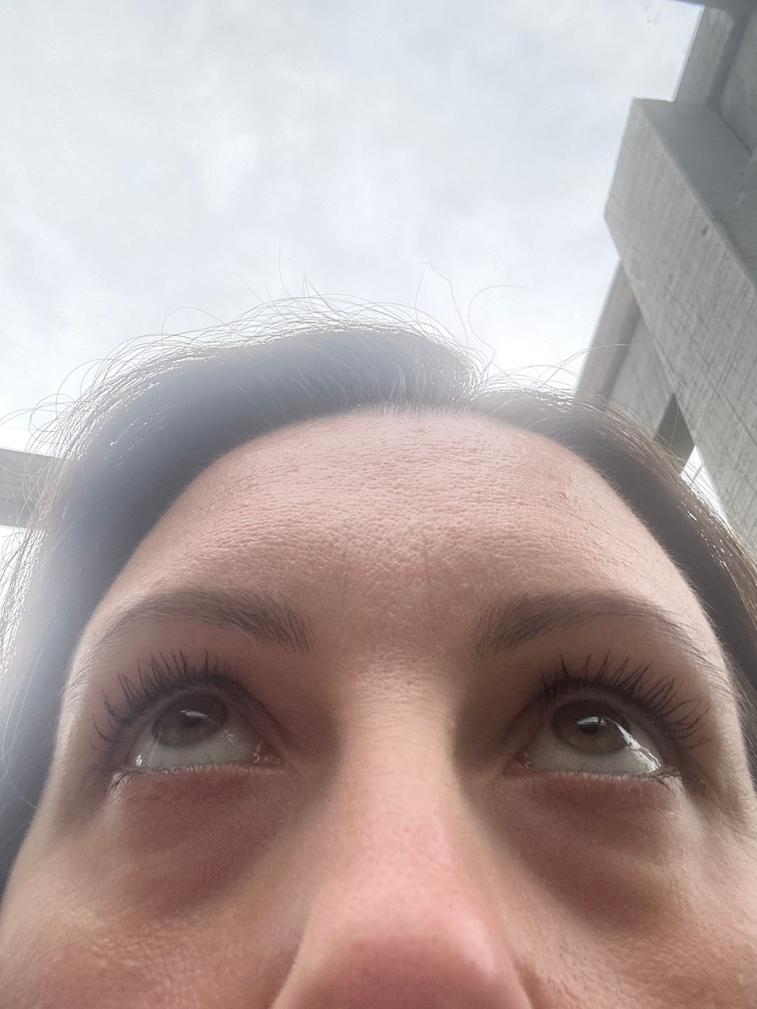 Customer photo review of Purely Lashes Lash Growth Serum