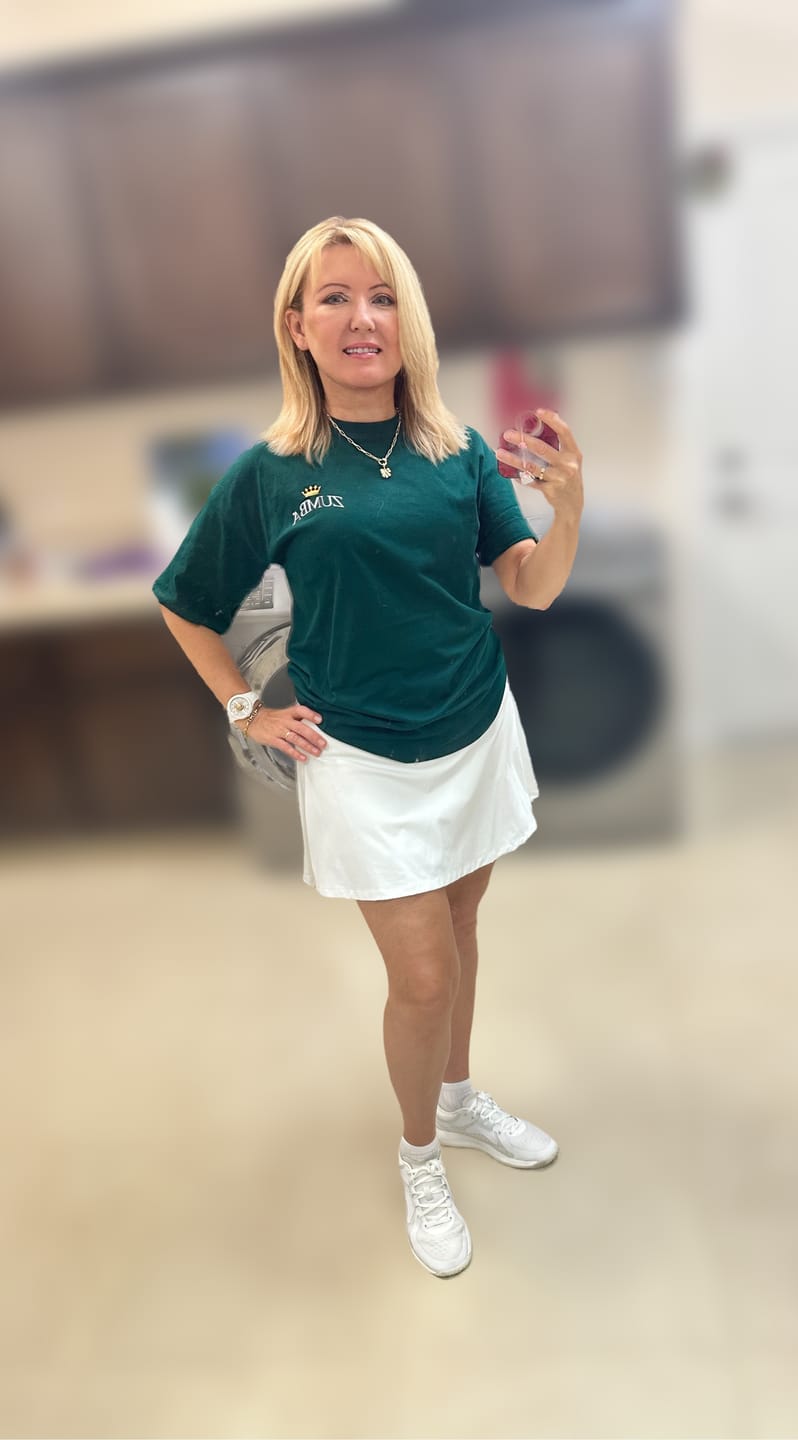 Customer photo review of Class of 2001 Oversized Top