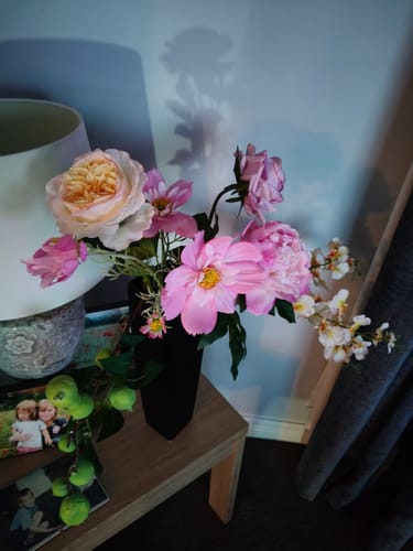 Customer photo review of Light pink Coreopsis Spray