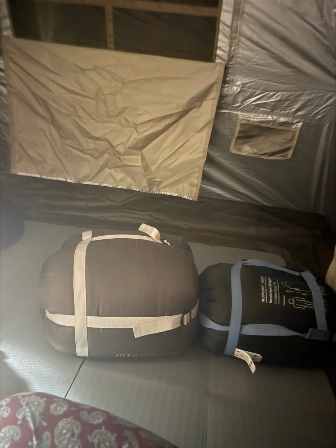 Customer photo review of NaturWide Mummy Sleeping Bag – Lightweight & Warm for Outdoor