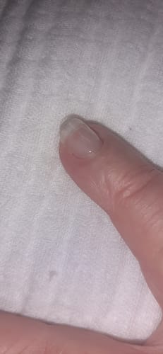 Customer photo review of Natural | Super Jellies DIY Hard Semi Cured Gel Nail Wraps
