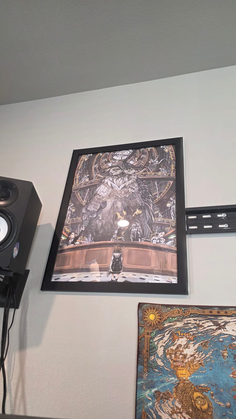 Customer photo review of Book Keeper (18 x 24)