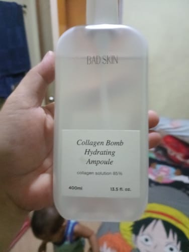 Customer photo review of Bad Skin™ Korean Collagen Bomb Hydrating Ampoule