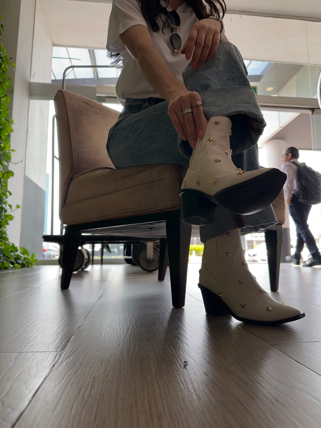 Customer photo review of BOTAS ZP CLARICE IVORY STAR