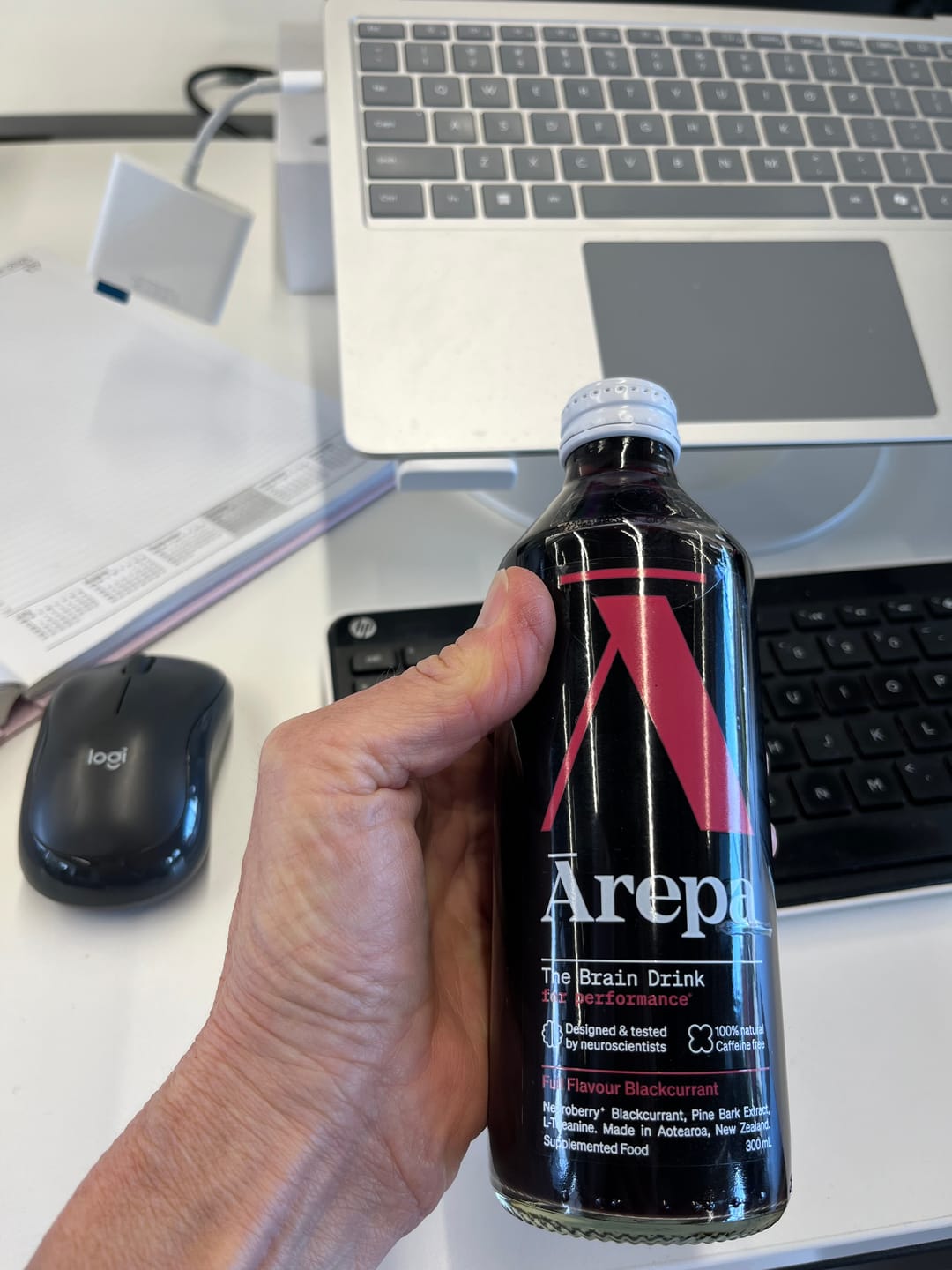 Customer photo review of The Brain Drink for Performance (300ml)⁺
