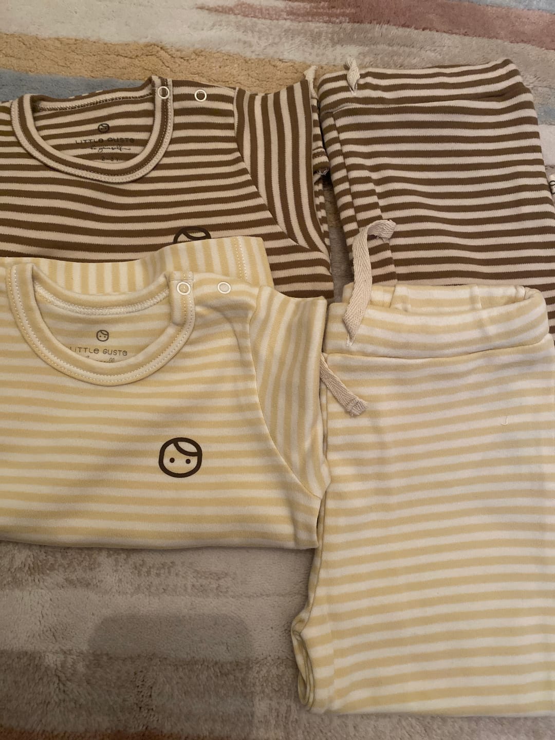 Customer photo review of 2'li Organik Pamuk Bebek Pantolonu Playtime