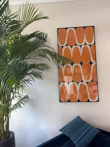 Customer photo review of Handmade Printed In Cardboard With Gold Board And Resin 2309D0299