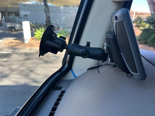 Customer photo review of RAM Adapter Base Ball for TomTom Bridge, Rider 2 & Urban Rider (RAM-B-347U-TOM1)