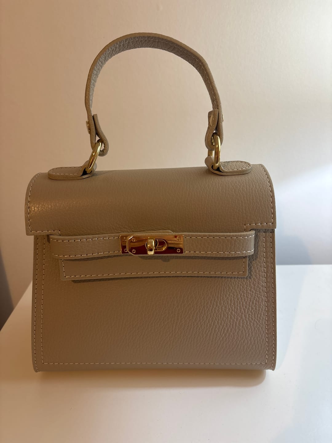 Customer photo review of Polly Top Handle Bag