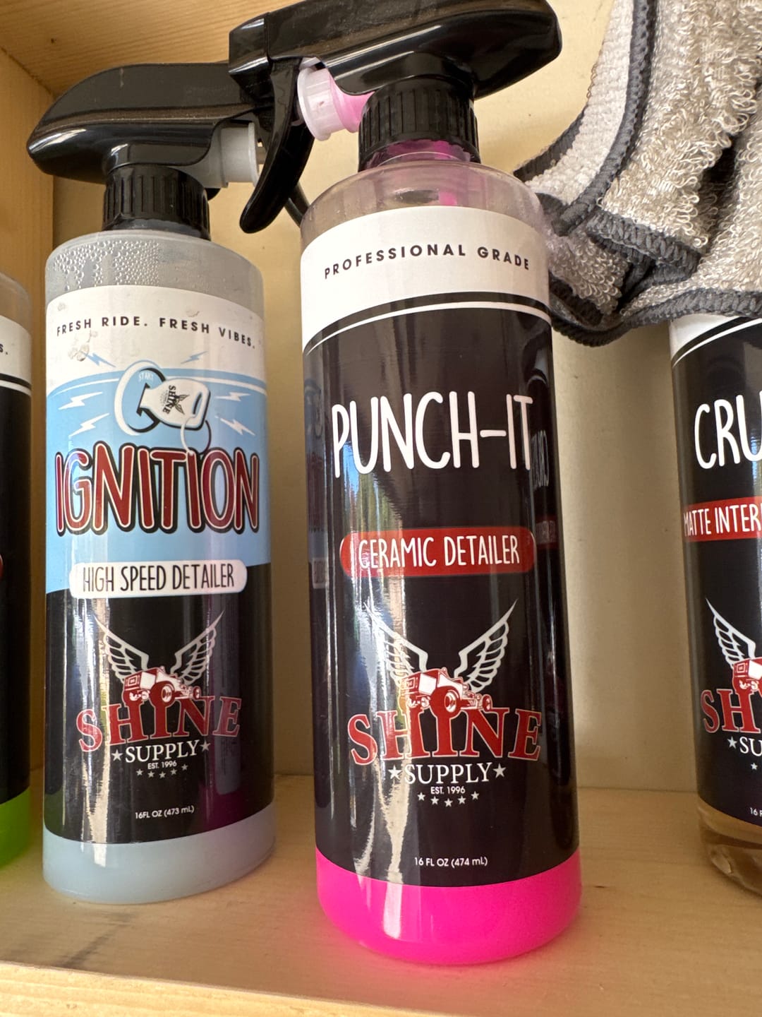 Customer photo review of Punch-It - 16oz. w/ Black Sprayer