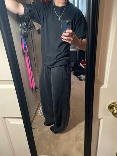 Customer photo review of Black Neutral Sweats