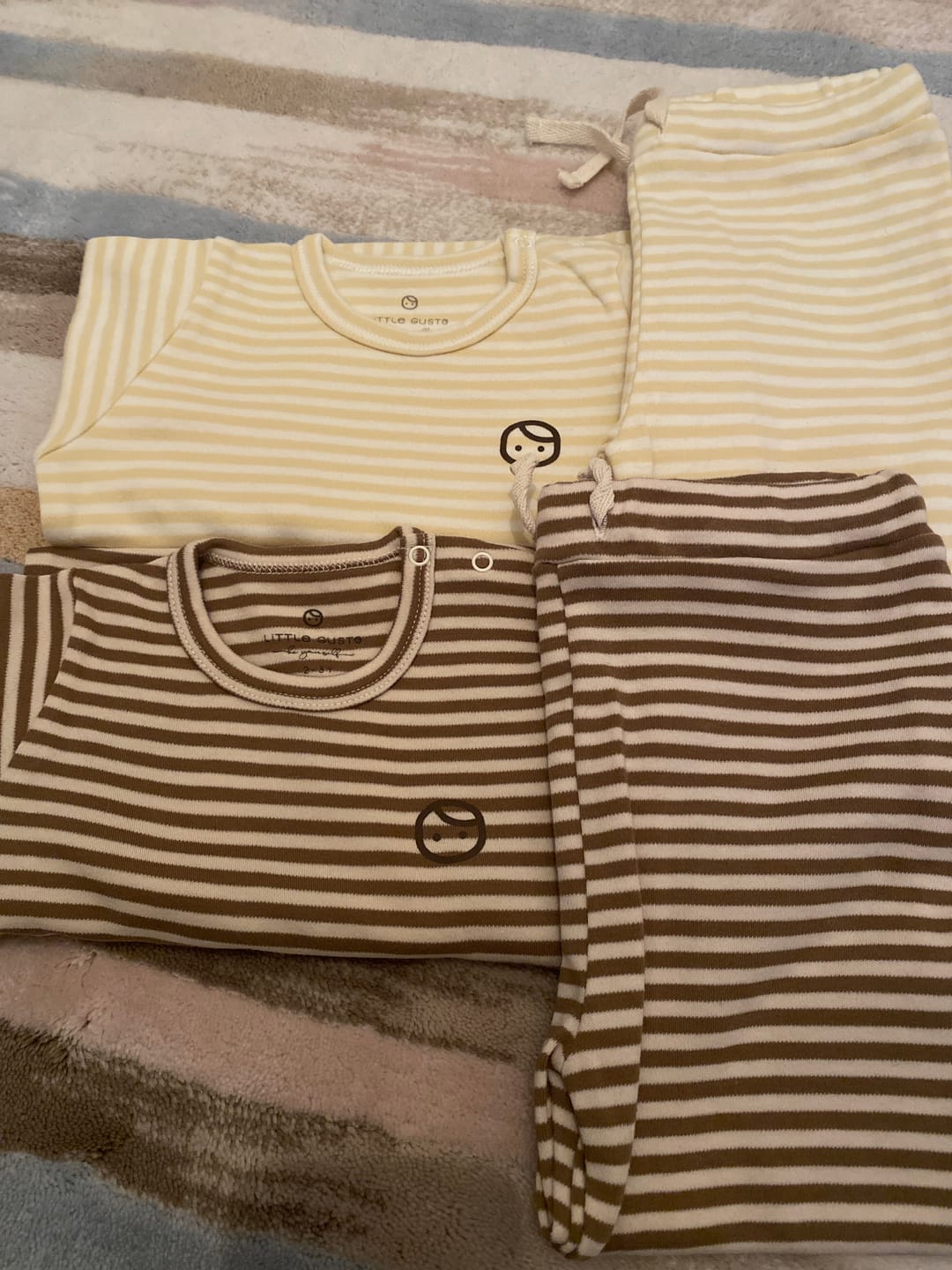 Customer photo review of 2'li Uzun Kollu Ayarlanabilir Çıtçıtlı Organik Pamuk Zıbın Playtime