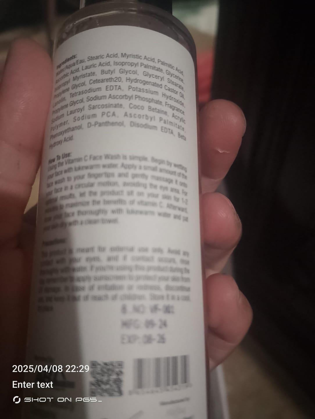 Customer photo review of PIGMENTATION STARTER KIT (FOR FRECKLES & DARK SPOTS)