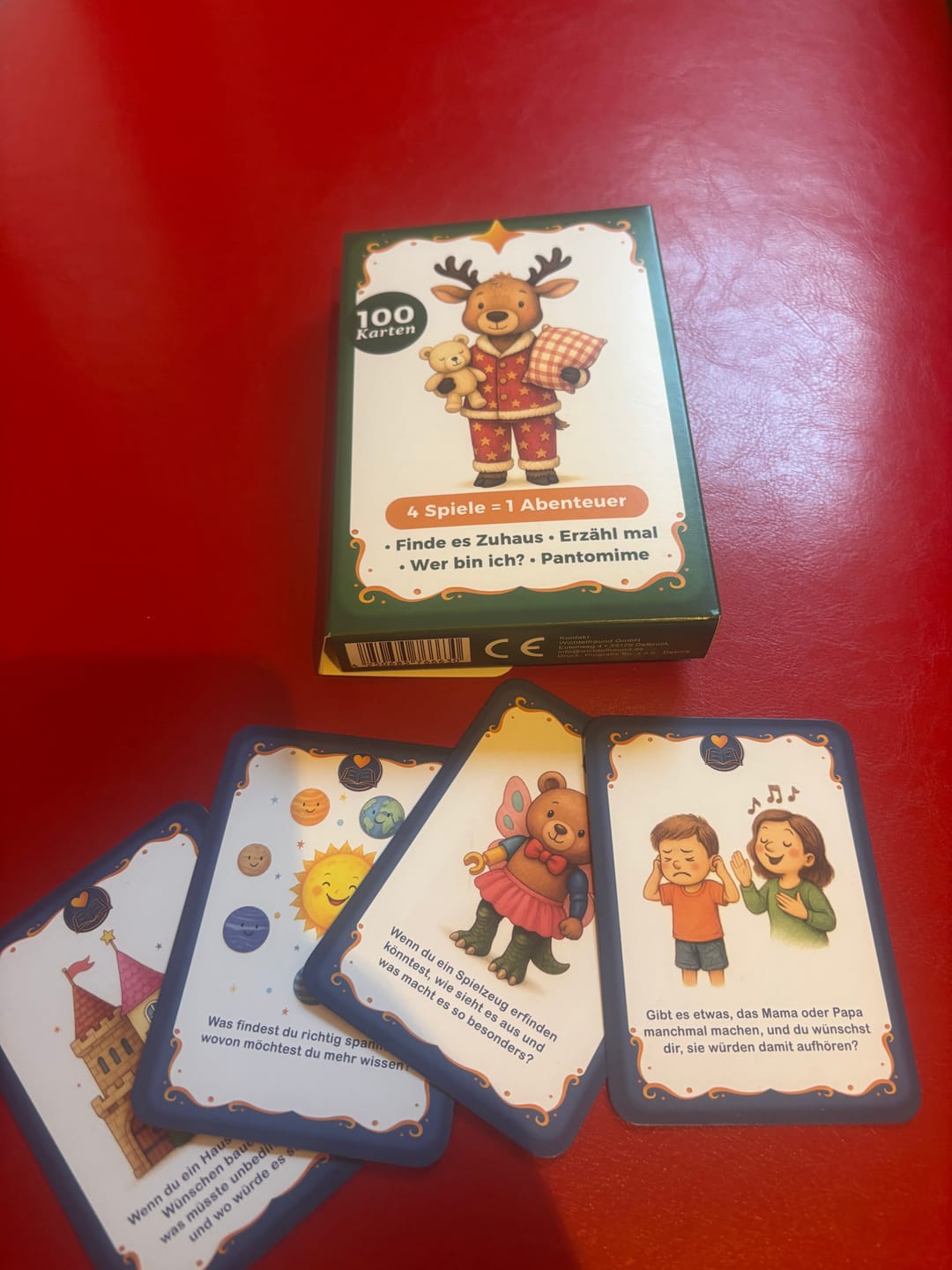Customer photo review of 4 Kinder Kartenspiele in einer Box – Spiel & Spaß für die ganze Familie