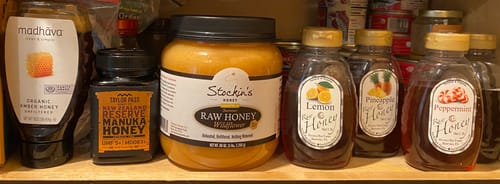 Customer photo review of Tea Lover’s Honey Bundle – Peppermint, Lemon & Pomegranate Honeys