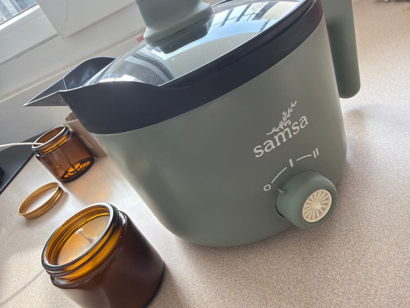 Customer photo review of Mini Wax Melt