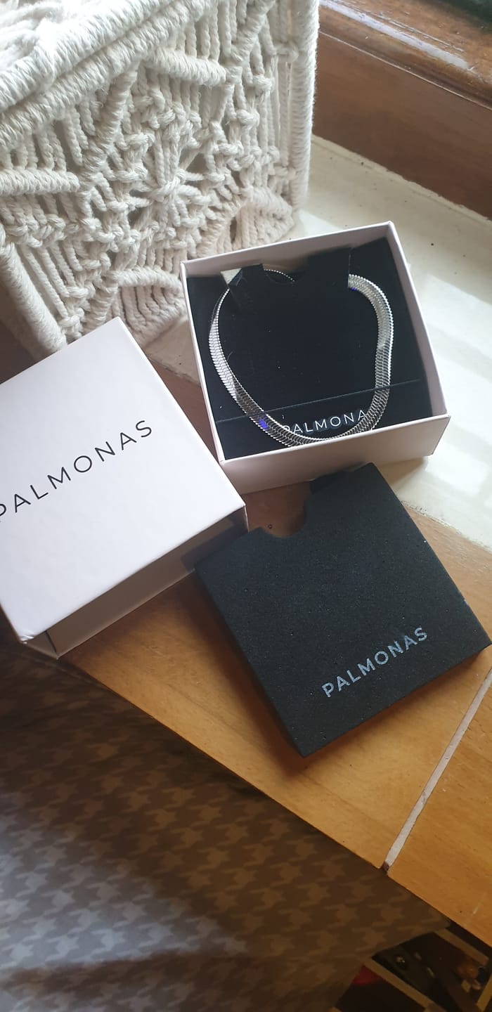 Customer photo review of Snake Chain | Rhodium Plated | 6 MM