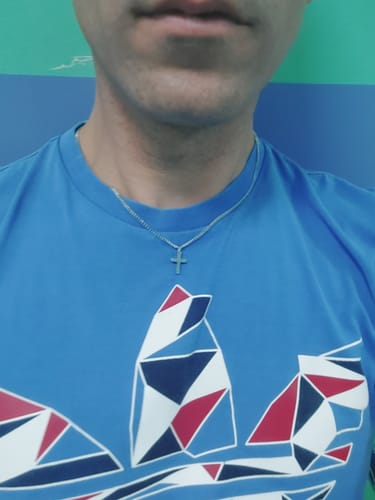 Customer photo review of CROSS CHAIN | Silver