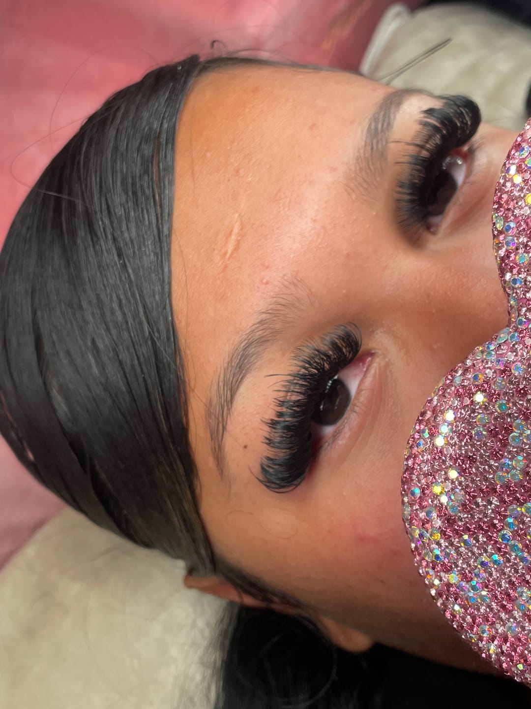 Customer photo review of Eyelids Lifting Tape