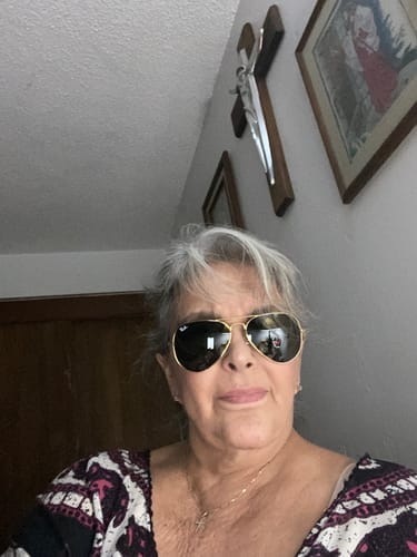 Customer photo review of Lentes De Sol Rb Piloto Aviado Rb3025n L0205 Dorado Verde