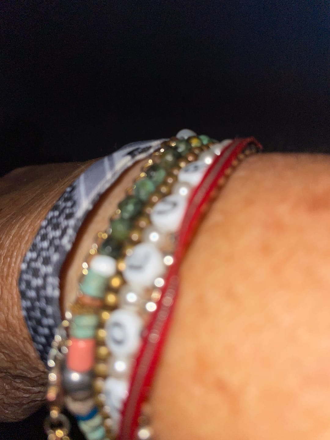 Customer photo review of Habibi Heritage Armband – Kufi Style für dein Handgelenk