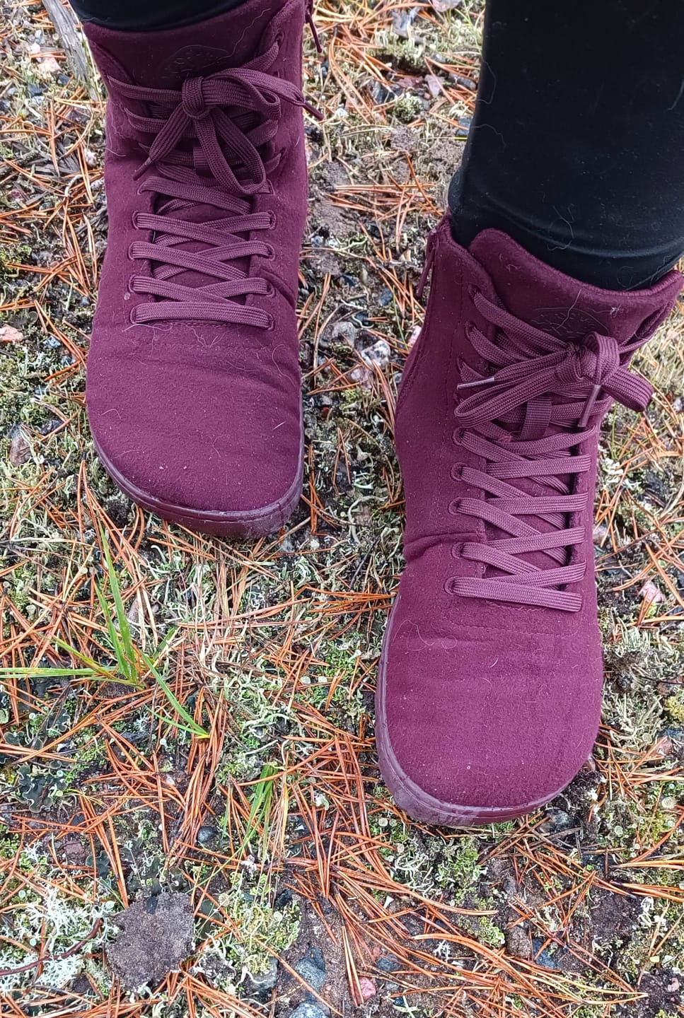 Customer photo review of Vaistoa Tunto 2 -paljasjalkatennarit