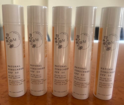 Customer photo review of Sunscreen Buy 4 Get 1 Free