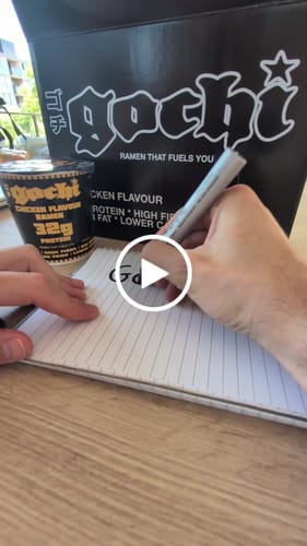 Customer video review of V1 - Chicken Flavour High Protein Ramen