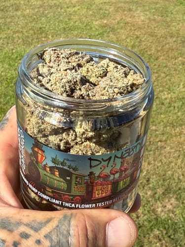 Customer photo review of Dank Dynasty Exotic THCA Flower