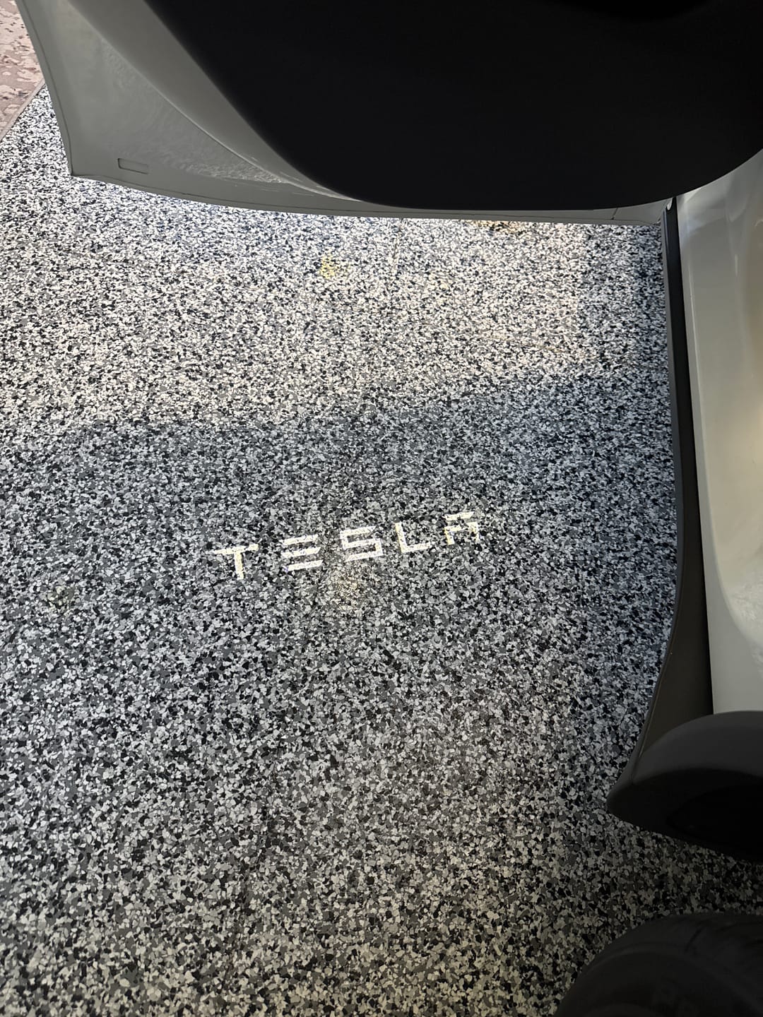 Customer photo review of Projection Light for Tesla Model 3 & Y