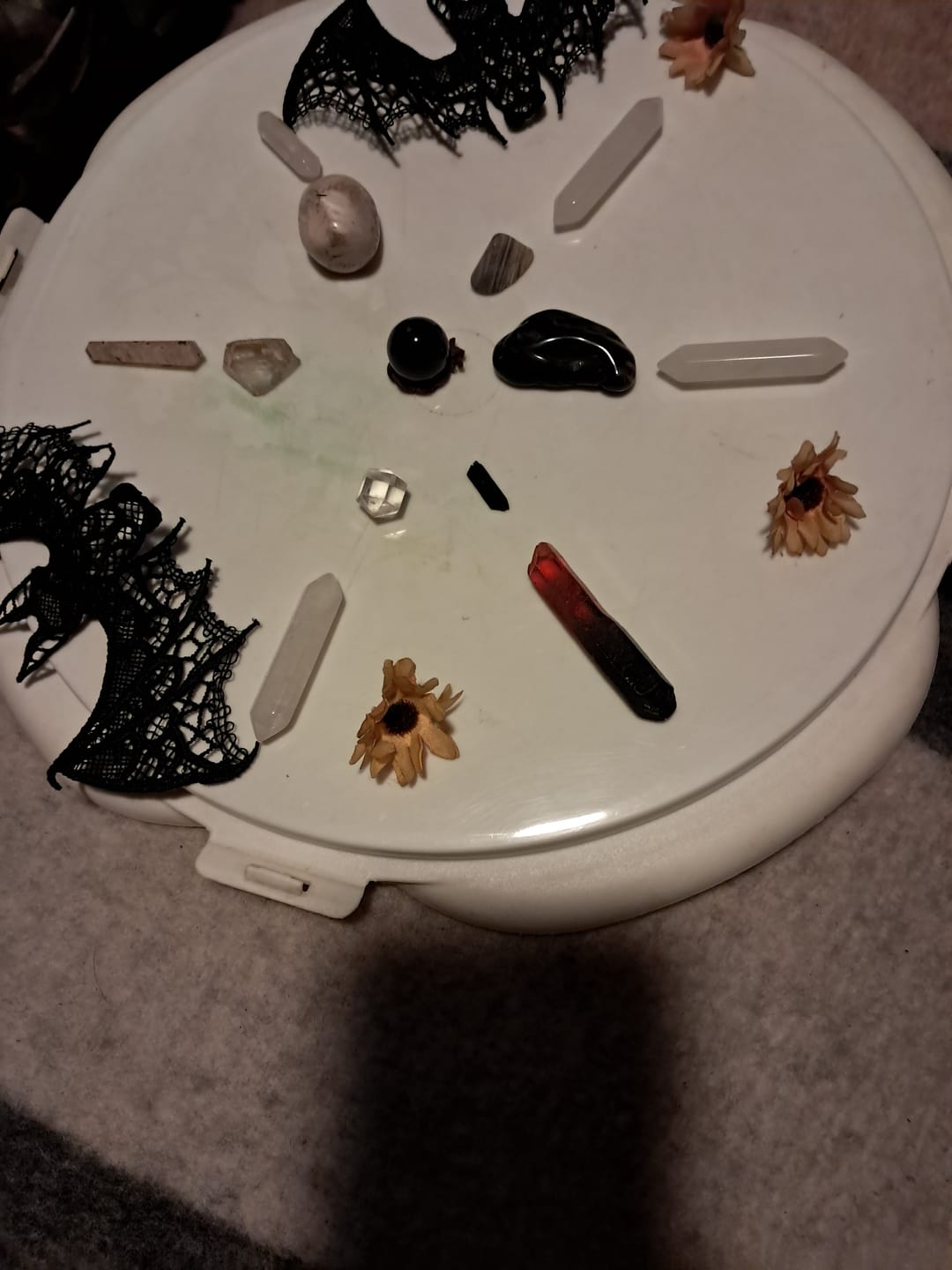 Customer photo review of Shadow Work Crystal Kit