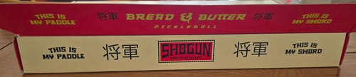 Customer photo review of The Shogun 16mm Pickleball Paddle - Imperial Edition