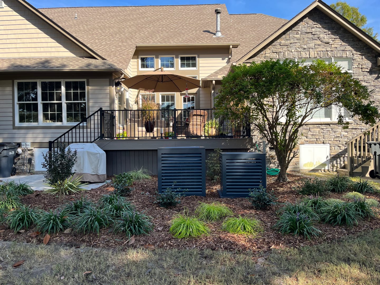 Customer photo review of Central AC Cover - Black