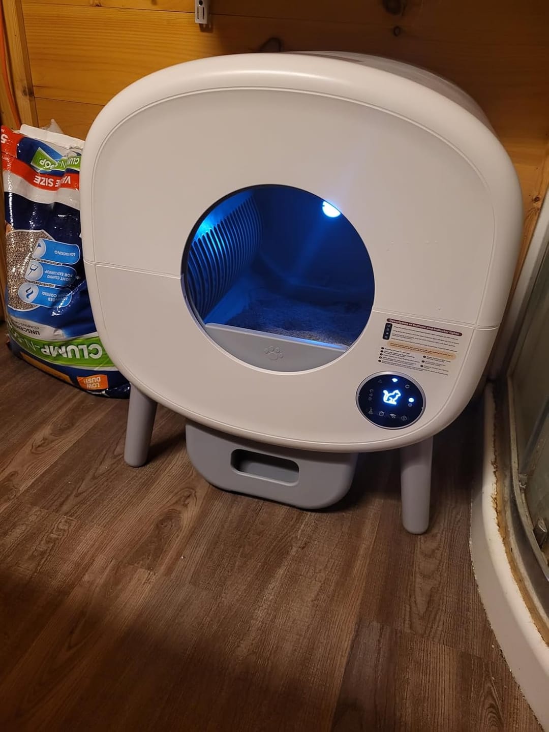 Customer photo review of Cumrige M2 Smart Self-Cleaning Litter Box | 95L Extra-Large Automatic Cat Litter Box