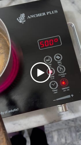 Customer video review of Ancher Plus Infrared Hot Plate - German Lot