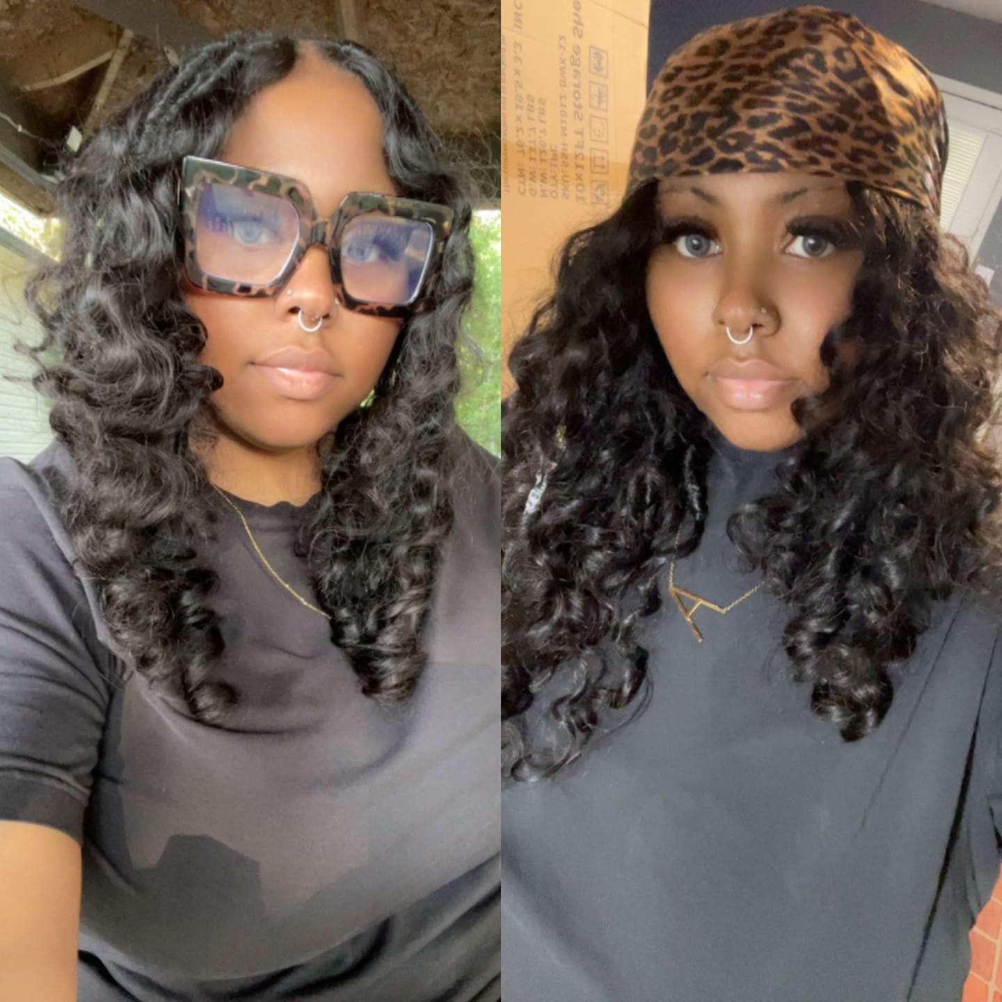 Customer photo review of Raw Indian Curly Hair