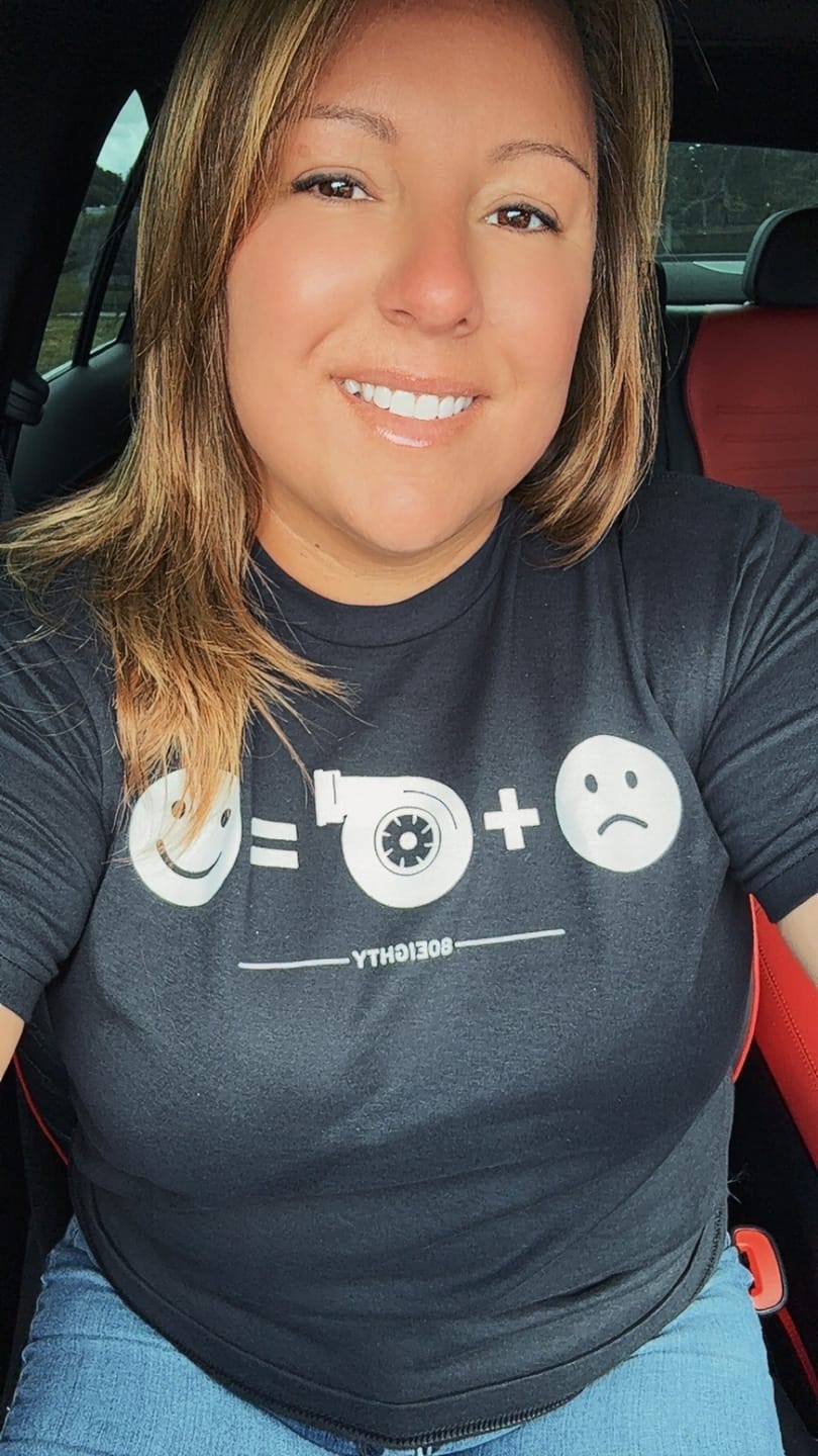 Customer photo review of 80Eighty® HappyTurbo Shirt