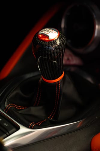 Customer photo review of 2016-2024 Chevy Camaro Custom Carbon Fiber Manual Shift Knob