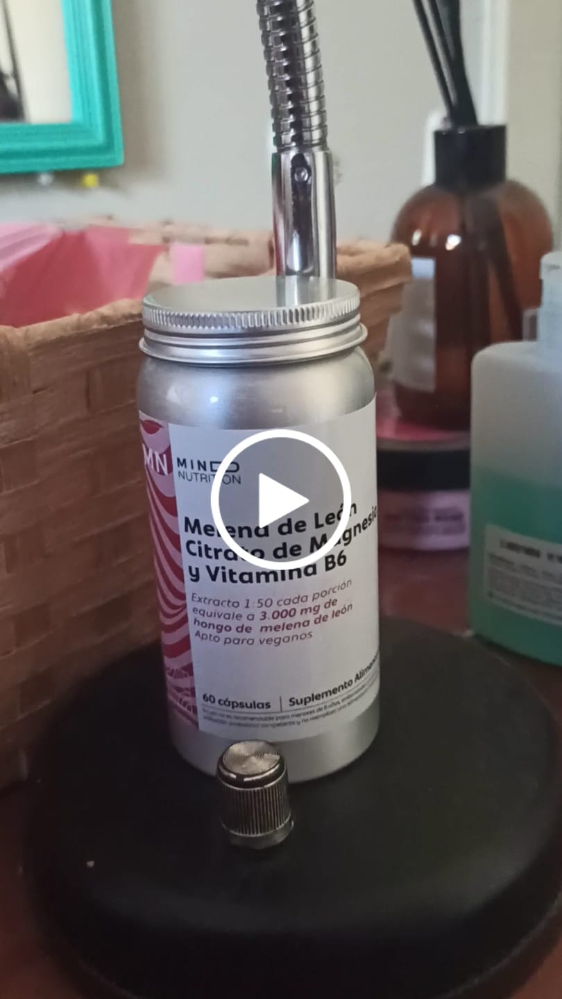 Customer video review of Melena de León + Citrato de Magnesio + Vitamina B6 Capsulas Vegetales