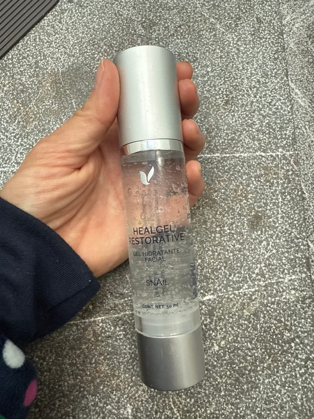 Customer photo review of Healgel Restorative: Gel Hidratante Facial