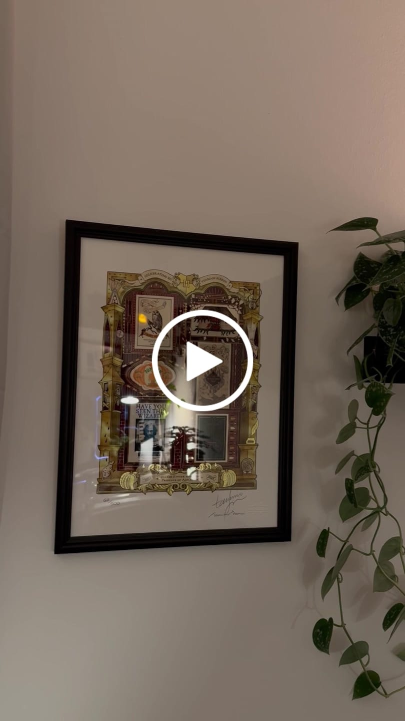 Customer video review of Artower® Bilderrahmen Vintage Schwarz Holz Rahmen