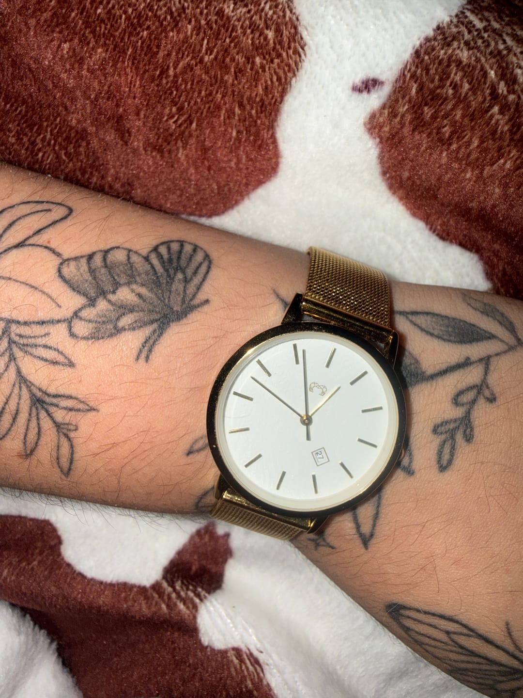 Customer photo review of Reloj Petite Marie ~ GoldWhite